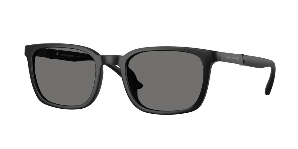 Gafas de sol para hombre Brooks Brothers BB5054U 606481 negro mate gris oscuro polarizadas 53 Foto 1 de 1