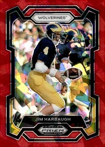 2024 Panini Prizm Draft Picks #50 Jim Harbaugh Red - Bild 1 von 2