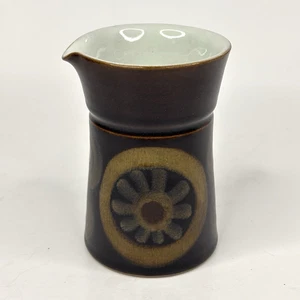 Cerámica de gres crema arabesca Denby sin mango MCM Inglaterra vintage 3,75" - Imagen 1 de 10