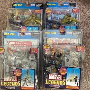 Marvel Legends Baron Zemo (2)  Iron Man Longshot lot 4 Mojo baf - Picture 1 of 6