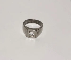 Vintage 925 Sterling Silver Ring With Stone Size 6 - Bild 1 von 3