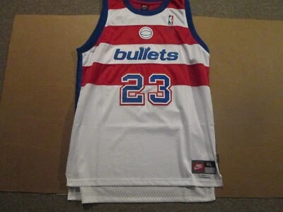 NBA Washington Bullets Vintage 1990's #23 Michael Jordan Nike XL Jersey - Image 1 of 3