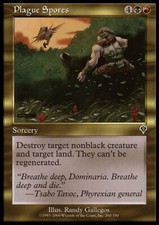 Magic the Gathering MTG Plague Spores (260) Invasion   NM