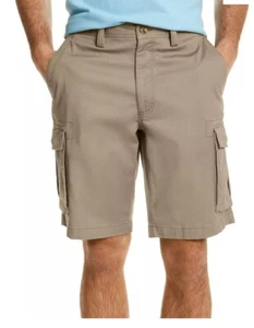 Club Room Men's  Stretch Cargo Shorts SITS AT WAIST 10" INSEAM SIZE 44 - Picture 1 of 2