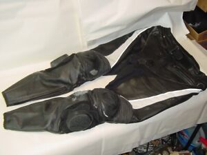 SEDICI #16 LEATHER ARMORED MOTORCYCLE PANTS - MEN'S SIZE 38