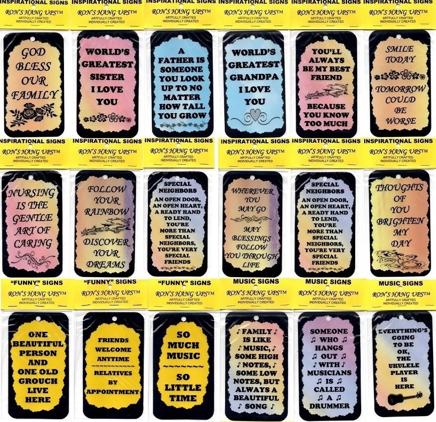 3 1/2" x 6" Inspirador Dicho Refrigerador Imán/Letrero Decoración del Hogar Regalos Set 8 Foto 1 de 4