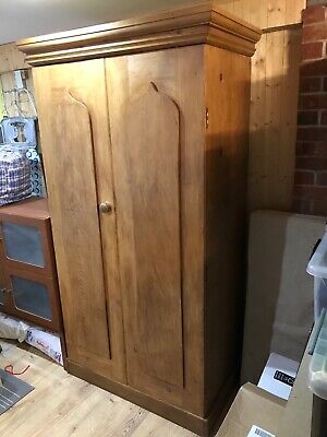 Pine Wardrobe (old Doors / Old Pine) By Coach House Pine New Forest 1990's • 245.46£