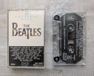 The Beatles 20 Greatest Hits 1982 Vintage Cassette Tape - Picture 1 of 2