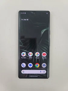 Google Pixel 6 Pro 128GB Black G8V0U (Unlocked) GSM World Phone zF8790 - Afbeelding 1 van 9