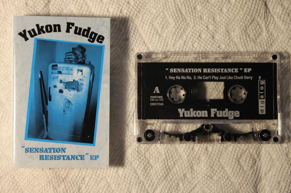 Yukon Fudge ‎– Sensation Resistance EP  US orig' private cassette Garage TESTED - Image 1 of 1