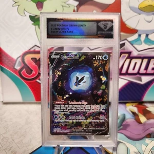 DSG 9 Lumineon V GG39/GG70 Galarian Gallery - Crown Zenith - Pokemon -SHIPS FAST - Picture 1 of 2