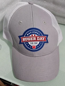 Ruger NATIONAL RUGER DAY 10/22 Malla Camionero Snapback Gorra Sombrero - Imagen 1 de 3