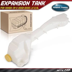 Engine Coolant Expansion Tank w/Cap for Honda CR-V L4 2.4L 2002-2006 19101PNB000 - Picture 1 of 8