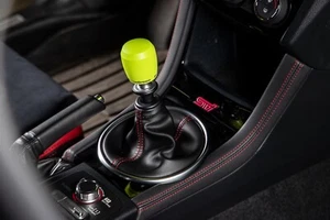 GrimmSpeed Neon Green Stubby Shift Knob for Subaru 6 Speed Manual Transmission - Picture 1 of 5