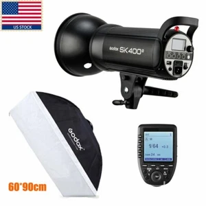 Godox SK400II 400W 2.4G X System Studio Flash Strobe Light Head+Softbox F Photo - Picture 1 of 12