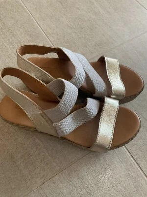 Sandalias 5th Avenue Talla 36 Hechas en Italia Foto 1 de 3