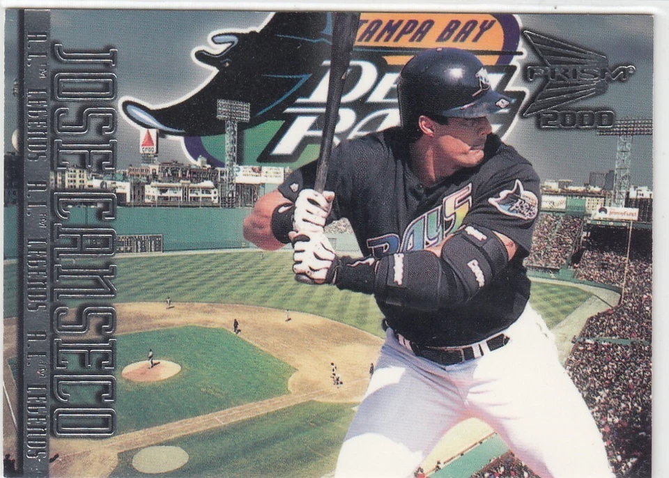 2000 Jose Canseco Pacific Prisms AL LEGENDS Insert #9 - Tampa Bay Rays - Image 1 of 1