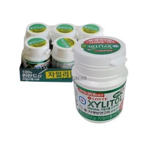 Xylitol Chewing Gum Precious Teeth Finnish 100% Korean Food Snack 1.8 oz × 6 p - Picture 1 of 8