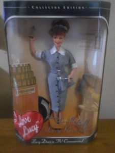 I Love Lucy- Lucy does a Commercial 1997 Barbie Doll NIB - Picture 1 of 5