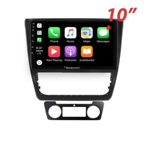10" Wireless Carplay Android Auto Sat Nav Nakamichi For Skoda Yeti 11-16 Auto SO - Bild 1 von 2