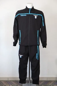 Macron Lazio Suit Complete Football Man Size M Tracksuit Sport Vintage - Picture 1 of 13