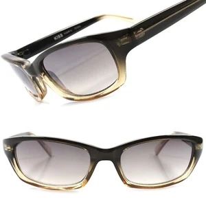Classic Stylish Dapper Black & Brown Two Tone Frame Mens Rectangle Sunglasses - Picture 1 of 4