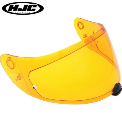 HJC HJ-20M Pinlock Ready Replacement Helmet Visor For C17 IS17 FG17 Amber Yellow - Image 1 of 4