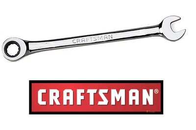 Craftsman Ratcheting Combination Wrench 12 Pt MM Metric Inch Standard Pick Size - Image 1 of 2