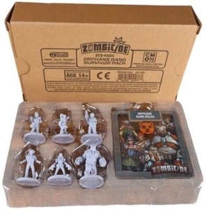 Zombicide Orphans Gang Survivor Pack CMON ZCS-KS04 Invader Expansion Miniatures - Picture 1 of 7