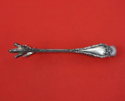 Pinza de azúcar grande de plata esterlina Madame Royale de Durgin 5 5/8" Foto 1 de 2