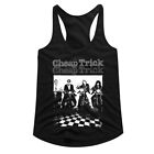 Cheap Trick Ladies Racerback Tanktop Motorcycles Black Tank