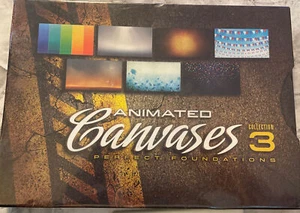 Digital Juice Animated Canvases Collection 3 Perfect Foundations New Sealed - Picture 1 of 9