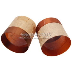 2 Stck. 61 mm KSV Bass Lautsprecher Schwingspule Kupferdraht Tieftöner Sound Drive Reparaturteil - Bild 1 von 6