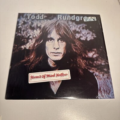 TODD RUNDGREN HERMIT OF MINK HOLLOW LP (1978) SHRINK HYPE BRK 6981 Bearsville EX - Image 1 of 4