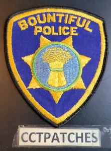 BOUNTIFUL, UTAH POLICE SHOULDER PATCH UT - Picture 1 of 2