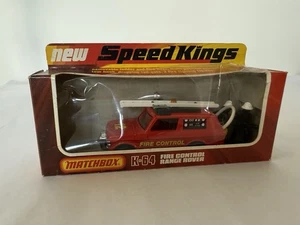 Matchbox Speed Kings K-64 Fire Control Range Rover 1977 - Picture 1 of 8