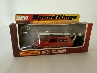 Matchbox Speed Kings K-64 Fire Control Range Rover 1977 - Image 1 of 4