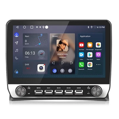 10" Für VW Multivan V T5 Transporter Android14 Autoradio CarPlay GPS Navi SWC FM - Bild 1 von 4