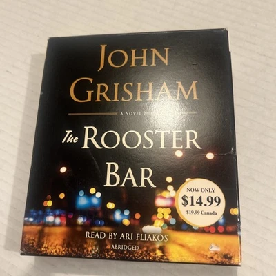 John Grisham The Rooster Bar Novel Audio Read by Ari Fliakos CD - Image 1 of 4