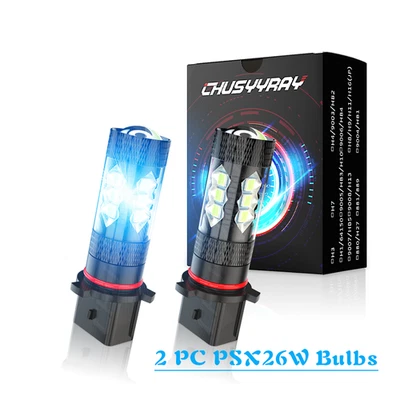 Faros antiniebla LED 8000K azul para MERCEDES-BENZ R350 2006-2013 12278 PSX26W Foto 1 de 4
