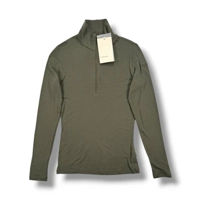 Icebreaker Merino 175 Bodyfit 1/4 Zip Pullover Womens Medium • NEW WITH TAGS - Image 1 of 4