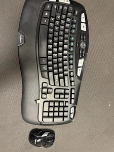 Logitech K350 M525 wireless Keyboard Mouse combo With Unifying Receiver 41846 - Picture 1 of 16