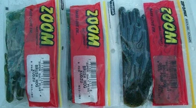 3 packs - Zoom Brush Hog Green Pumpkin & KUDZU  - SA12 - Image 1 of 3
