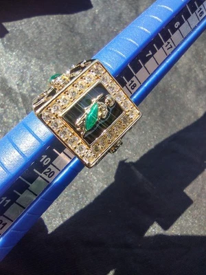 Позолоченное мужское кольцо St. Jude 10 карат - Изображение 1 из 4