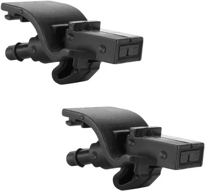 YOLLKY Front Windshield Washer Nozzles Wiper Spray Nozzle - Compatible for Ford Must...