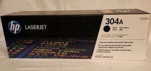 HP CC530A 304A Toner Cartridge - Black - Photo 1/5