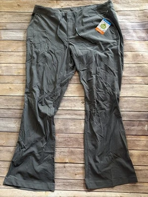 Columbia Pants Women's 18W Grey Anytime Outdoor Bootcut Regular Fit Hiking New - Image 1 of 4