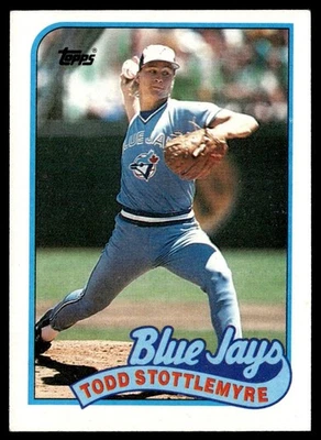 1989 Topps Todd Stottlemyre Toronto Blue Jays #722 - Image 1 of 2