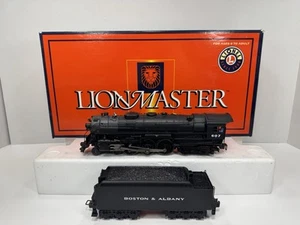 Lionel 6-38086 TMCC Lionmaster Boston & Albany J-3a Hudson vapor loco #607 EX - Imagen 1 de 18