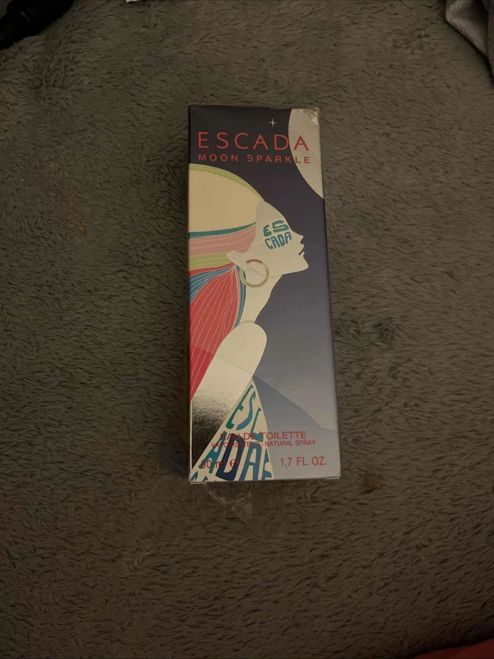 Perfume mujer Escada Moon Sparkle 1,7 oz/50 ml EDT spray raro descontinuado nuevo en caja Foto 1 de 2